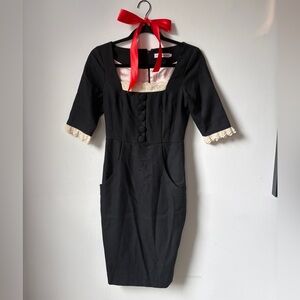 Brand new L'ecole Des Femmes "French Maid" dress 0 xs